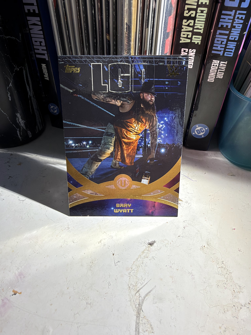 Topps WWE 2026 Universe Legemd Bray Wyatt Trading Card- Black, Gold, Blue, White